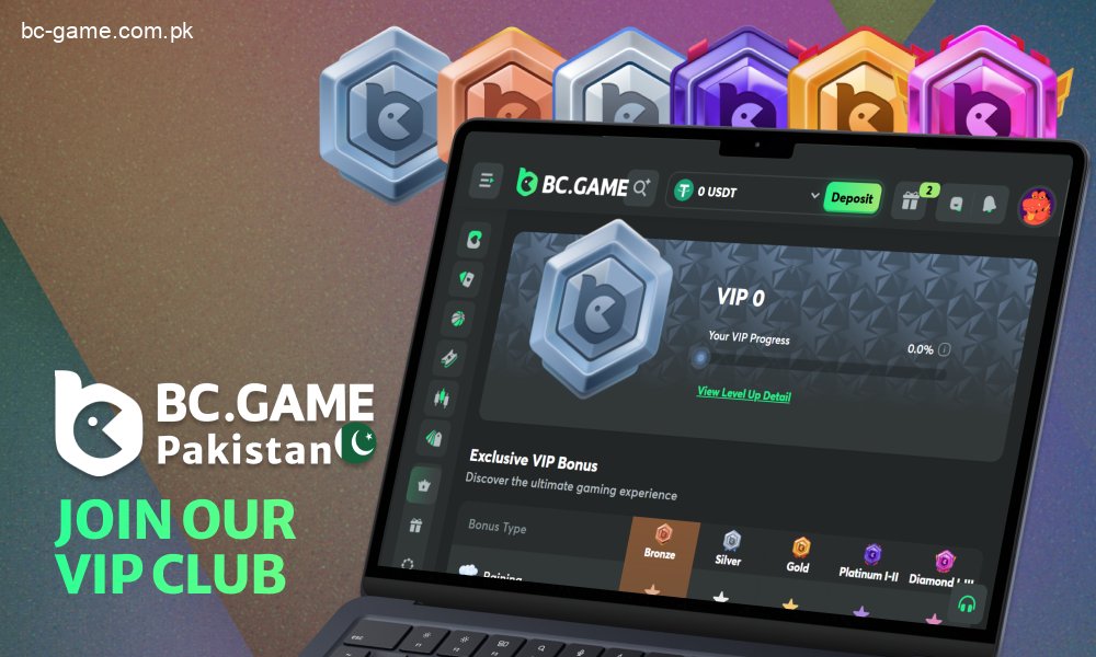 BC Game VIP Club benefits for regular players