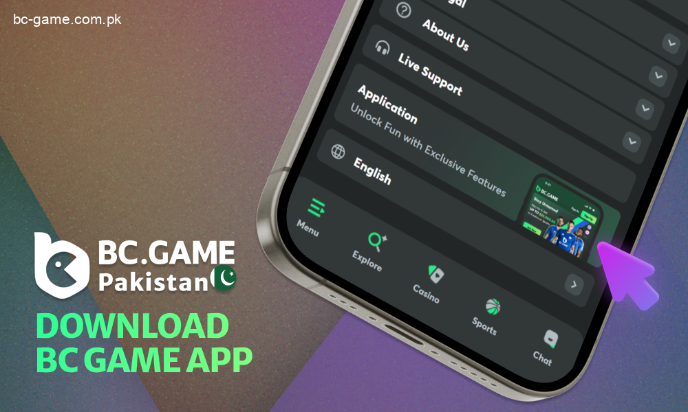 Optimized application for mobile casino gaming at BC Game
